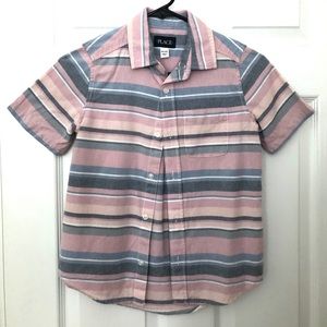 Children’s Place shirt multi-stripe boys size 7/8